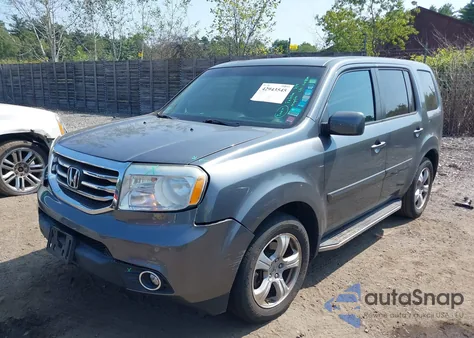 2013 Honda Pilot Ex-L from USA, damaged, VIN 5FNYF4H54DB019375